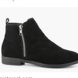Black ankle boots